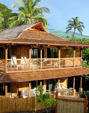 maison en bambou