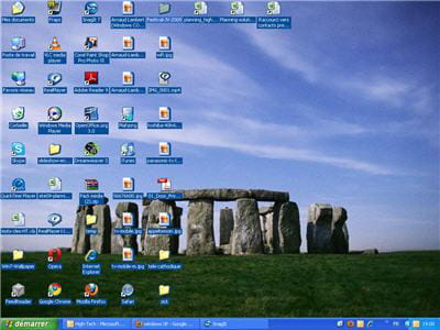 l'interface de windows xp, pas si démodée que ça.