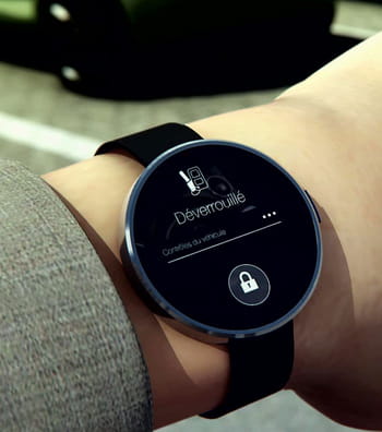valeo préfère le bluetooth à la connexion internet, pas toujours possible en
