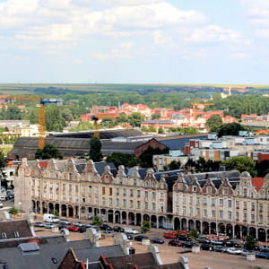 la ville d'arras et ses alentours.
