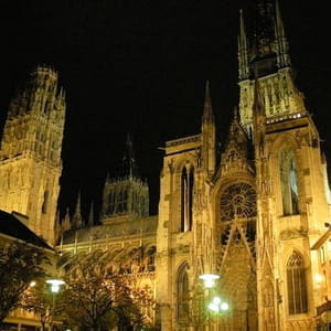 la cathédrale de rouen.
