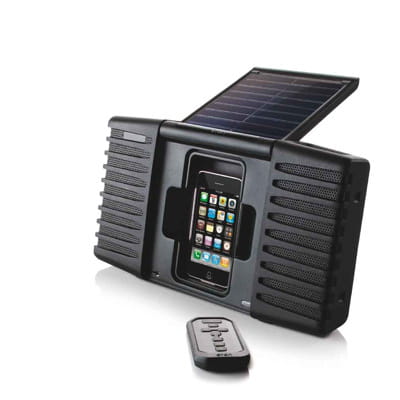 la station d'accueil soulra pour iphone et ipod.