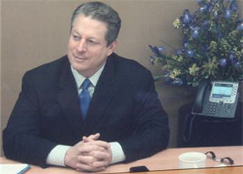 al gore avait fermé à la presse les portes de sa conférence sur la technologie
