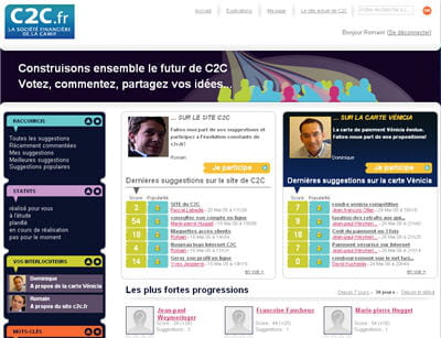 homepage
