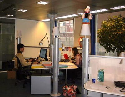 les premiers locaux d'ebay france, en 2004