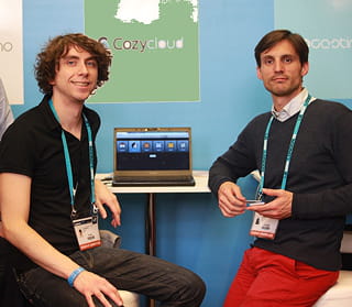 benjamin andré et frank rousseau, les fondateurs de cozy cloud.