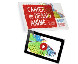 les coloriages s'animent.