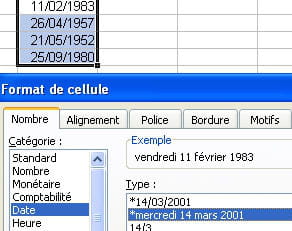 une date en bon et dû forme