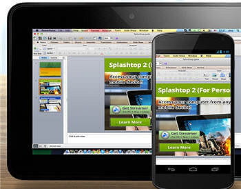 la solution splashtop 2 remote desktop
