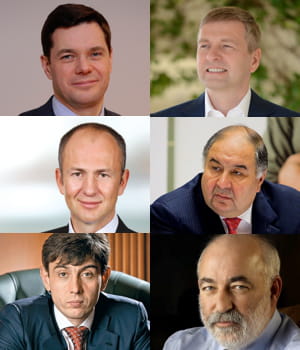 les 20 hommes les plus riches de russie.