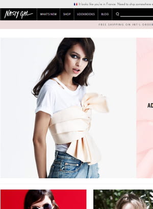 nasty gal engrange 100 millions de dollars de revenus annuels.