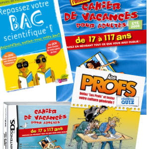 pas moins de 17 cahiers de vacances pour adultes cet été !