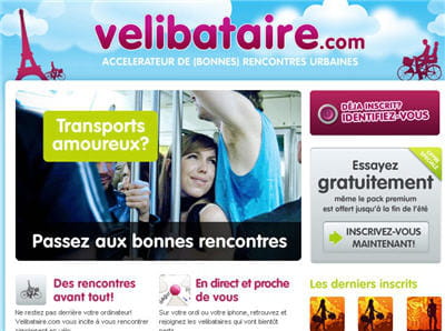 les rencontres à velib sont certainement plus simples que dans le métro