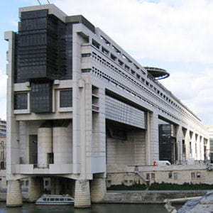 le ministère de l'economie, à paris.