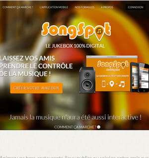songspot aide à créer un jukebox participatif.