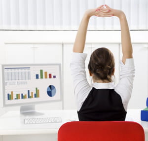 un petit étirement peut servir à vous mettre en condition, physiquement et