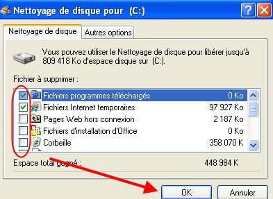la première étape est réalisée