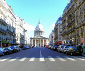 le panthéon, dans le 5e arrondissement.