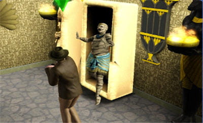 les sims, sur les traces d'indiana jones
