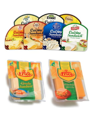 toutes les variétés de fromages se déclinent à présent en tranches pour