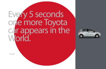 le site 'every 5 seconds' de toyota