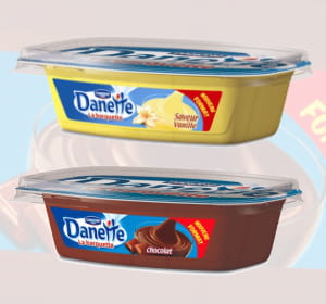 avec sa barquette, danette relance le format qui avait fait son succès à ses