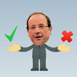 seul décisionnaire dans l'équipe hollande : françois hollande lui-même.