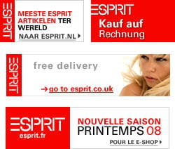 exemple de bannières réalisées pour le programme d'affiliation de esprit.