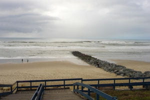 une vue de lacanau.