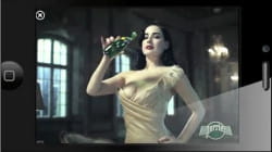 la campagne 'perrier by dita' sur iad