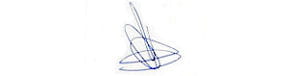 signature compliquée