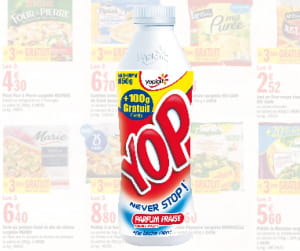 la bouteille de yop va prendre 100 g sans augmentation de prix.