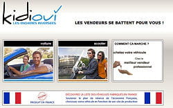 la page d'accueil de kidioui met en avant la possibilité de découvrir les