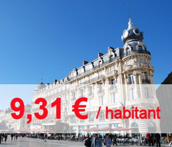 ces dépenses sont en baisse de 0,20% sur un an.