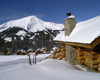 les membres peuvent profiter de cette station de ski privée du montana.