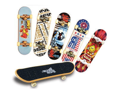 faites comme les pros du skateboard avec vos doigts