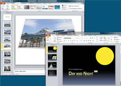 travailler sur deux powerpoint en même temps