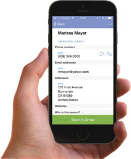 evercontact iphone 2
