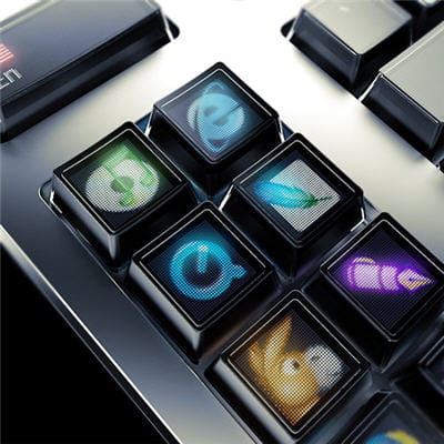 clavier à affichage dynamique