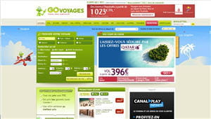 le site de go voyages, vend des vols, circuits, nuits d'hôtels, etc