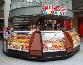 une implantation great american cookies.