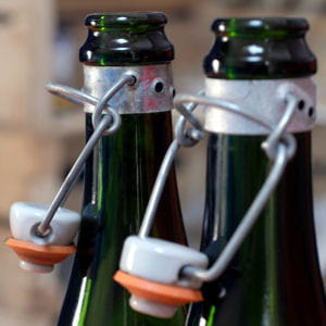 avec son packaging retro, la bouteille de limonade en verre ravit les petits