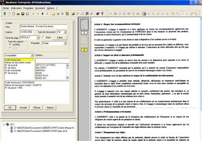 docubase calypso for forms fonctionne également en mode client léger pour