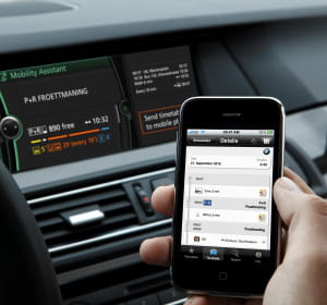 la bmw vision connecteddrive sera bourrée de capteurs pour éviter des obstacles,