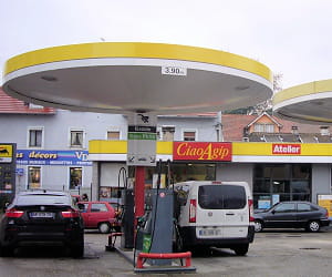 le prix du gazole dans les stations agip a baissé de 4,16% en 2009.