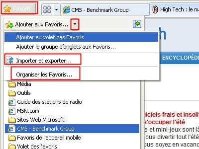 bien gérer ses favoris est essentiel pour naviguer sur internet confortablement.