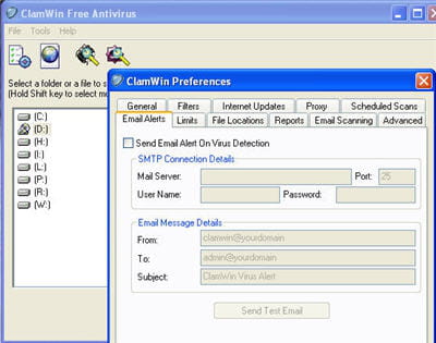 clamwin free antivirus