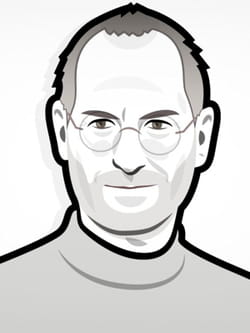 le patron d'apple était passé maître dans l'art de parvenir à ses fins.