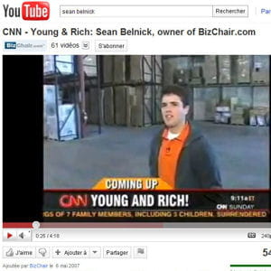 sean belnick a fait l'objet d'un reportage de la chaîne américaine cnn