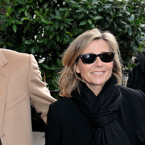 claire chazal à la présentation de la collection printemps-été de dior.